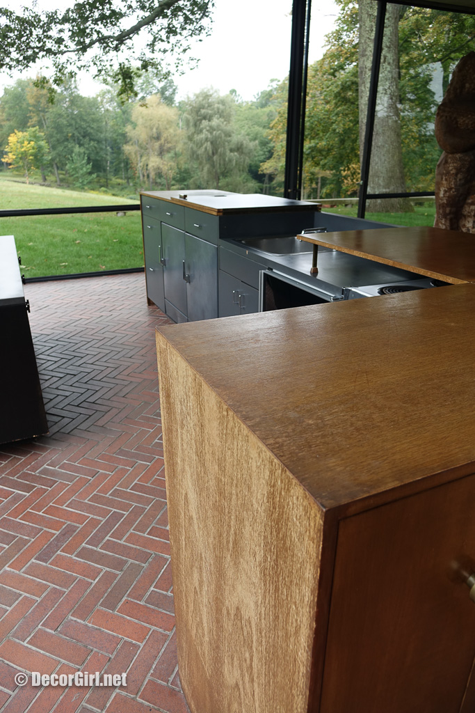 Kitchen at Philip Johnson's Glass House